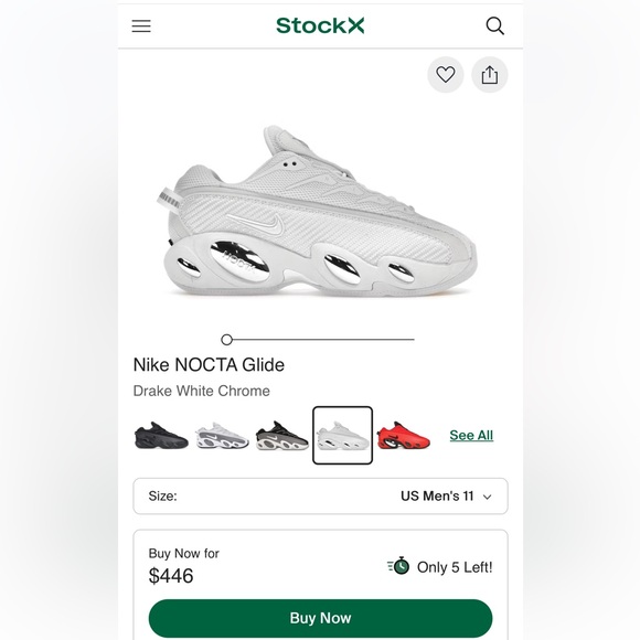 WORN TWICE - Nike NOCTA Glide Drake - Picture 10 of 10